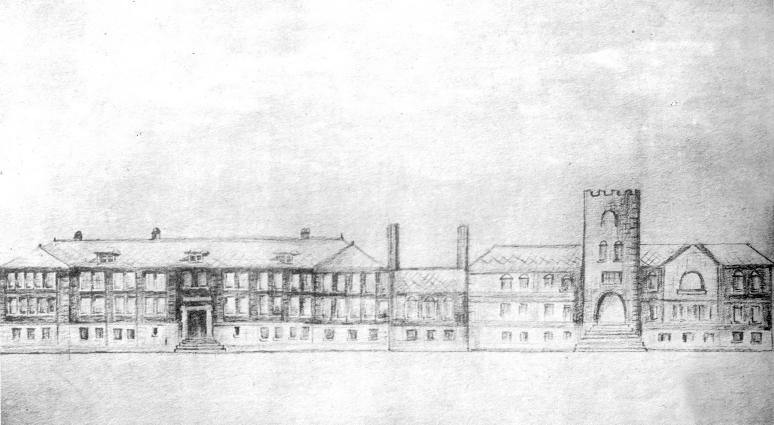 Sketch of Kwangsung High School