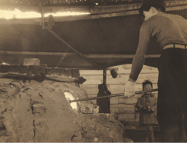 Production of Glass bottle