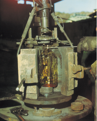 Production of Glass bottle