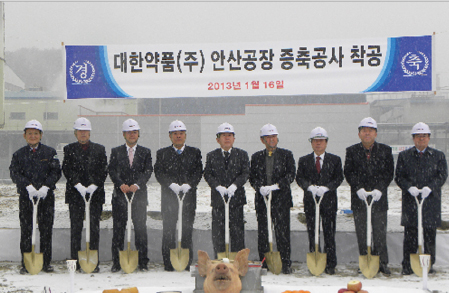 Groundbreaking Ceremony of Extending New Factory